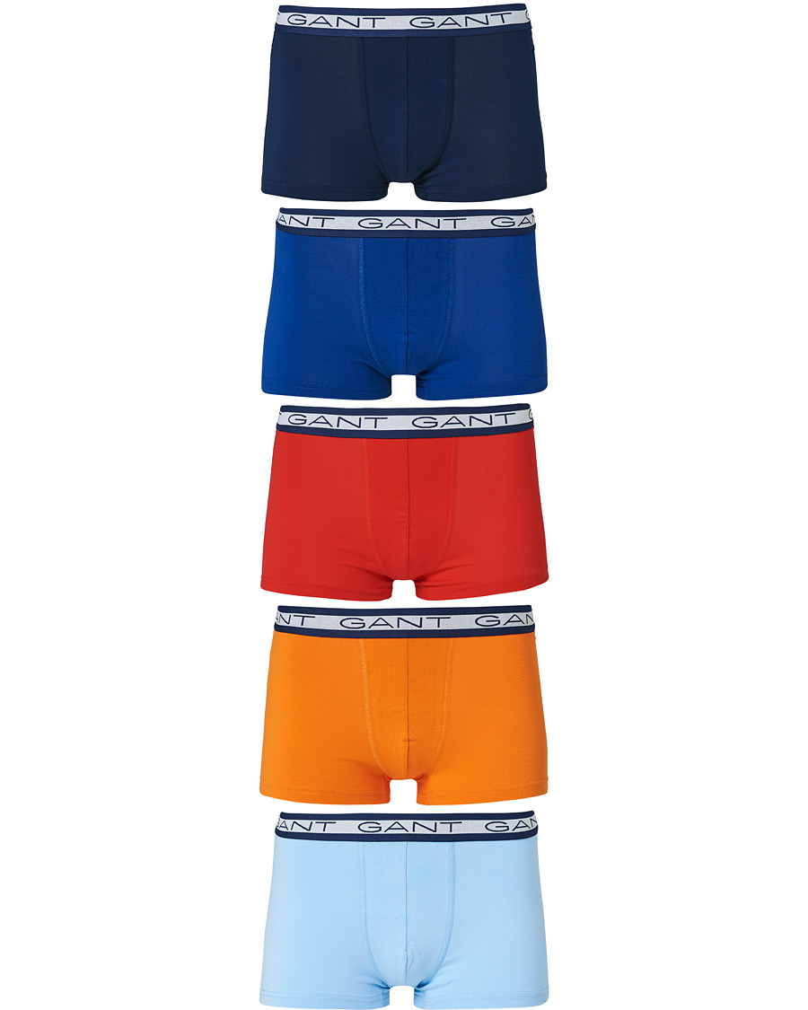 Heren | Ondergoed | GANT | 5-Pack Trunks Russet Orange