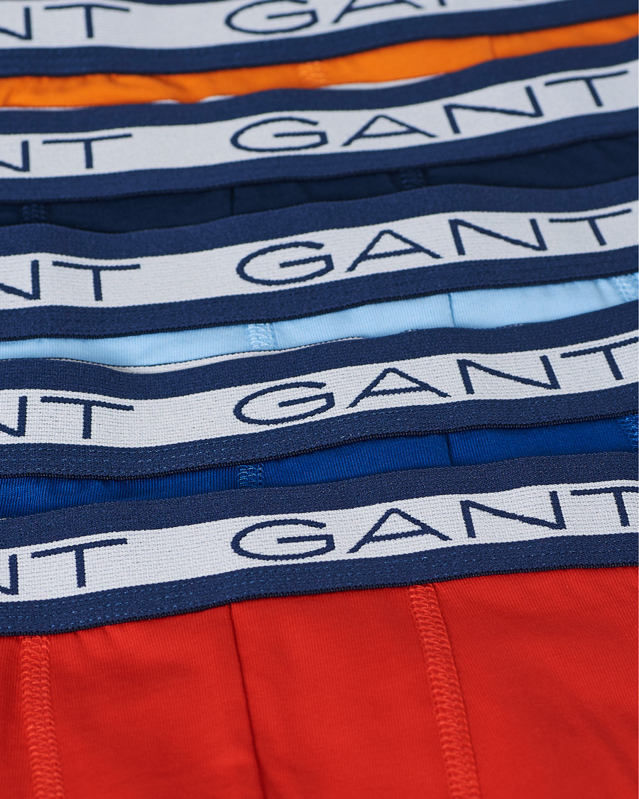 Heren | Ondergoed | GANT | 5-Pack Trunks Russet Orange