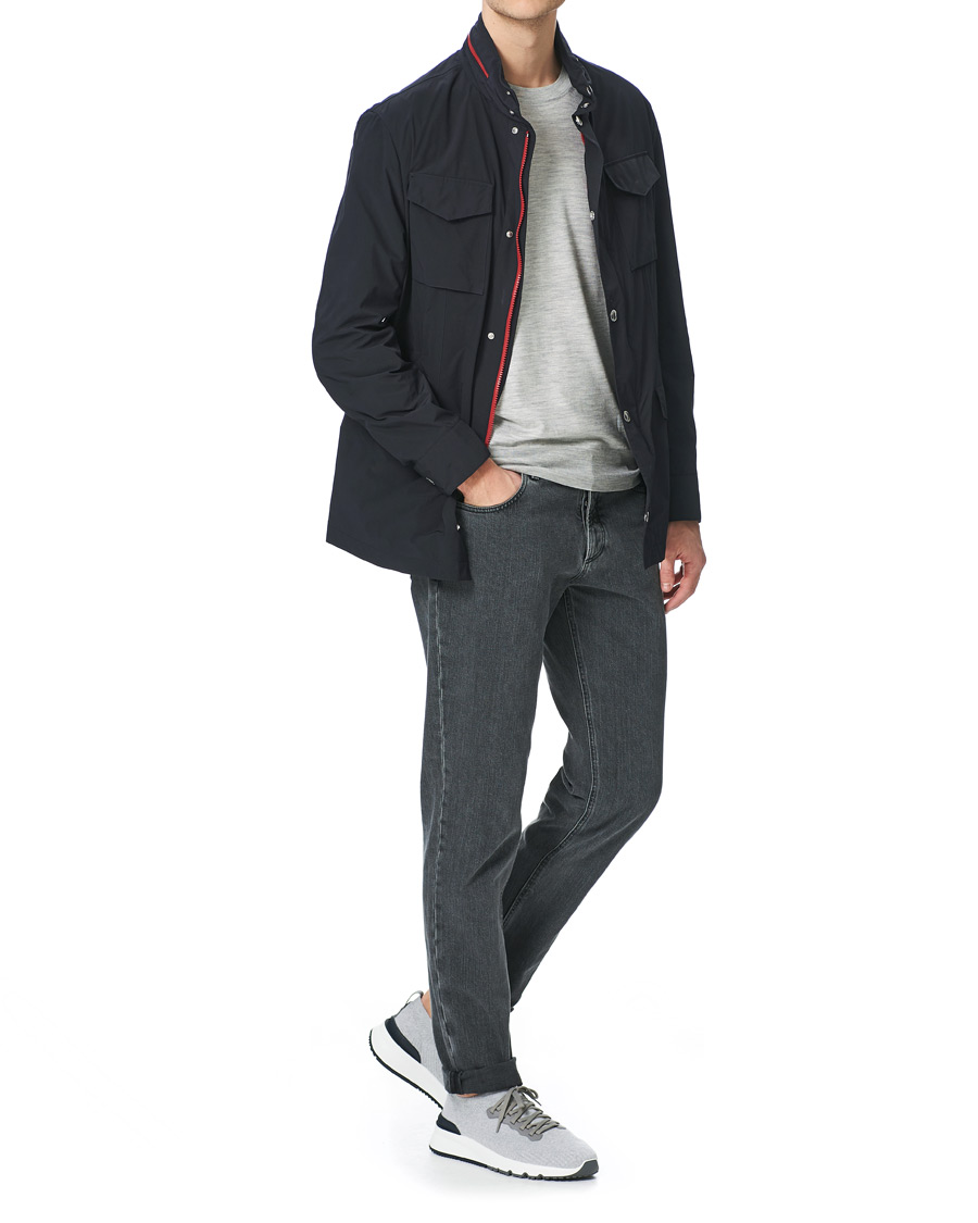 Heren | Brunello Cucinelli Mesh Running Sneaker Light Grey | Brunello Cucinelli | Mesh Running Sneaker Light Grey