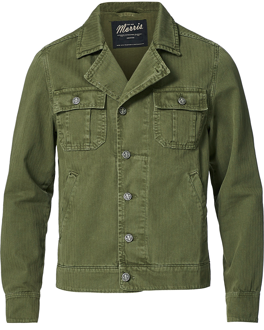 Heren | Jassen | Morris | Rochefort Twill Jacket Olive