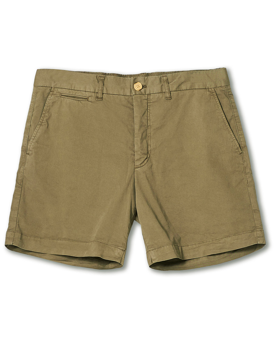 Heren | Korte broek | Morris | Light Twill Shorts Olive