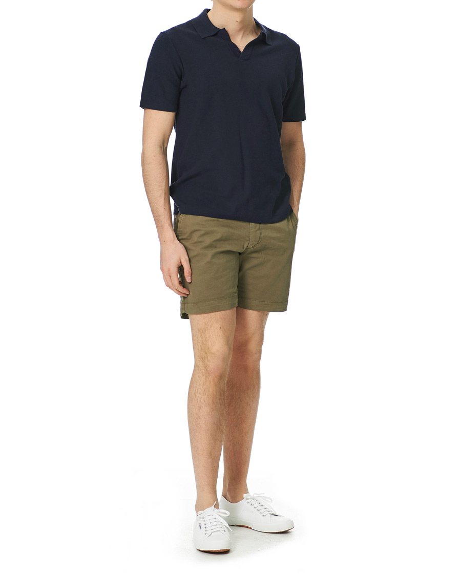 Heren | Korte broek | Morris | Light Twill Shorts Olive