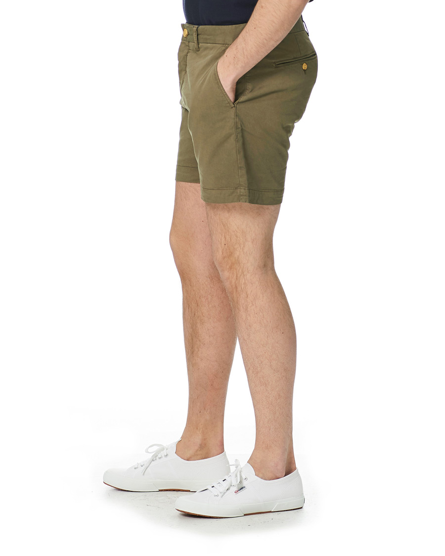 Heren | Korte broek | Morris | Light Twill Shorts Olive