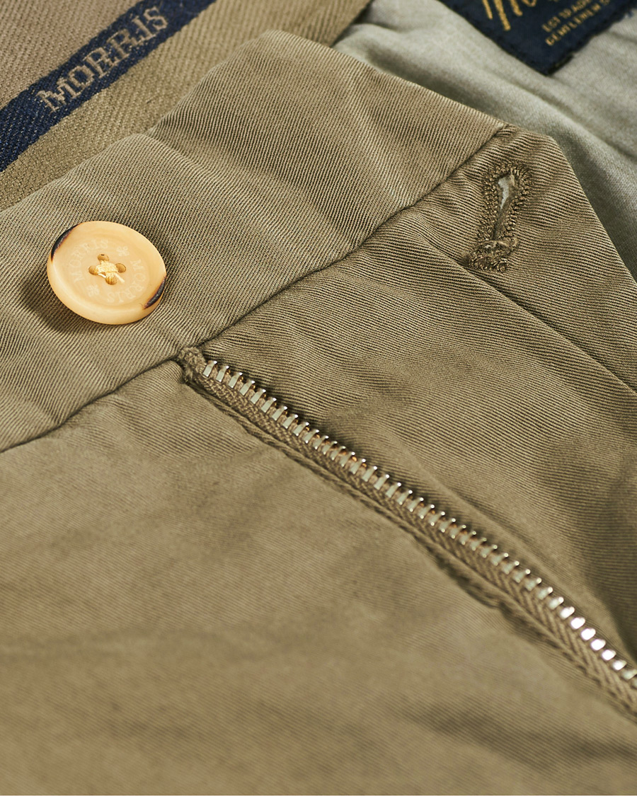 Heren | Korte broek | Morris | Light Twill Shorts Olive