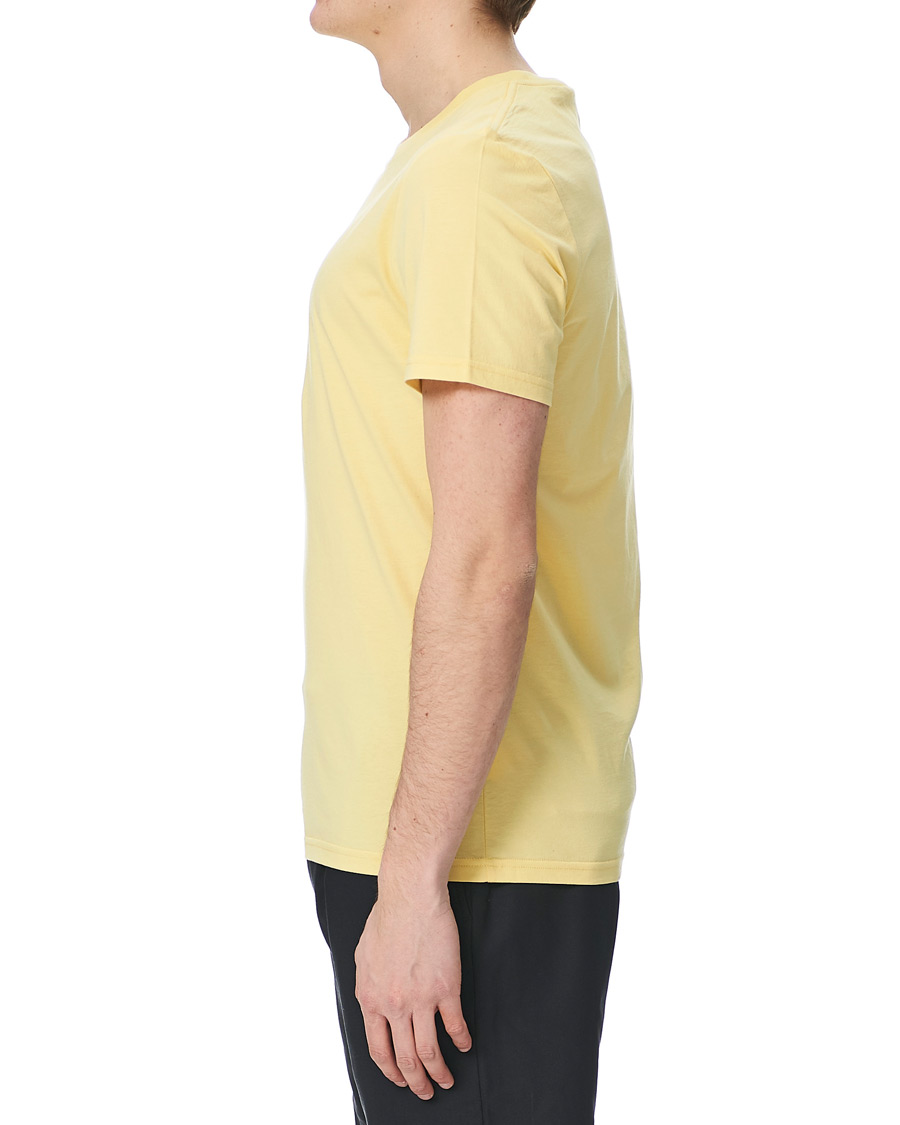 Heren | T-shirts | Morris | Helton Logo Crew Neck Tee Yellow