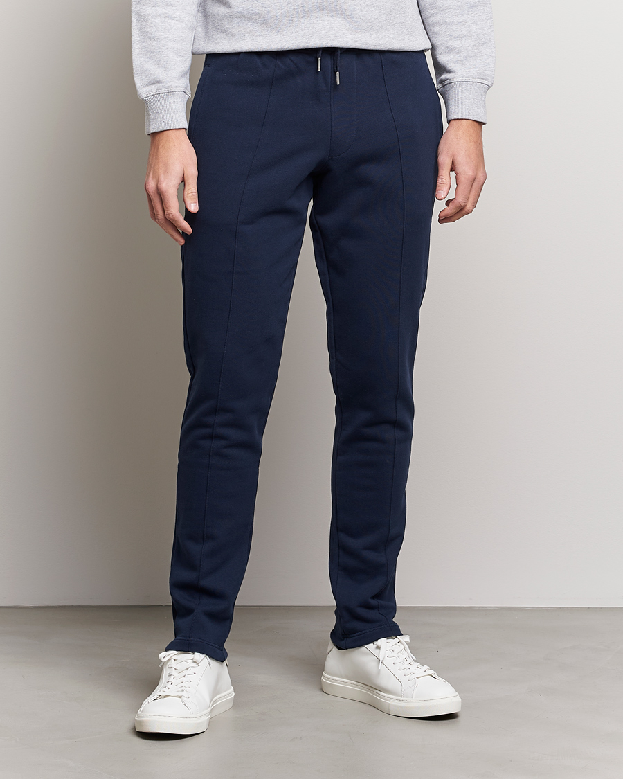 Heren | Afdelingen | Stenströms | Cotton Jersey Pants Navy