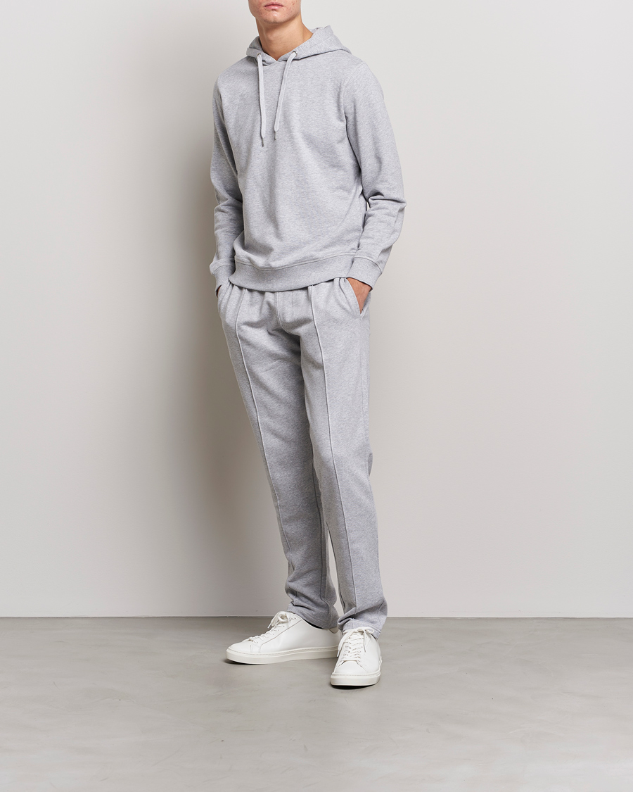 Heren | Broeken | Stenströms | Cotton Jersey Pants Grey