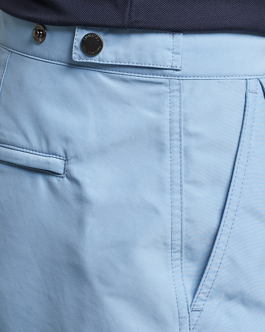 Heren | Zwembroek | Sunspel | Recycled Seaqual Tailored Swim Shorts Light Blue