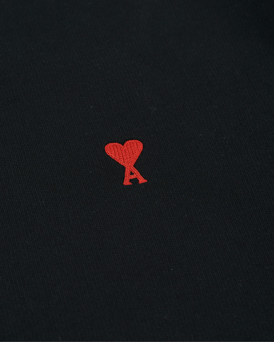 Heren | Truien | AMI | Heart Logo Sweatshirt Black
