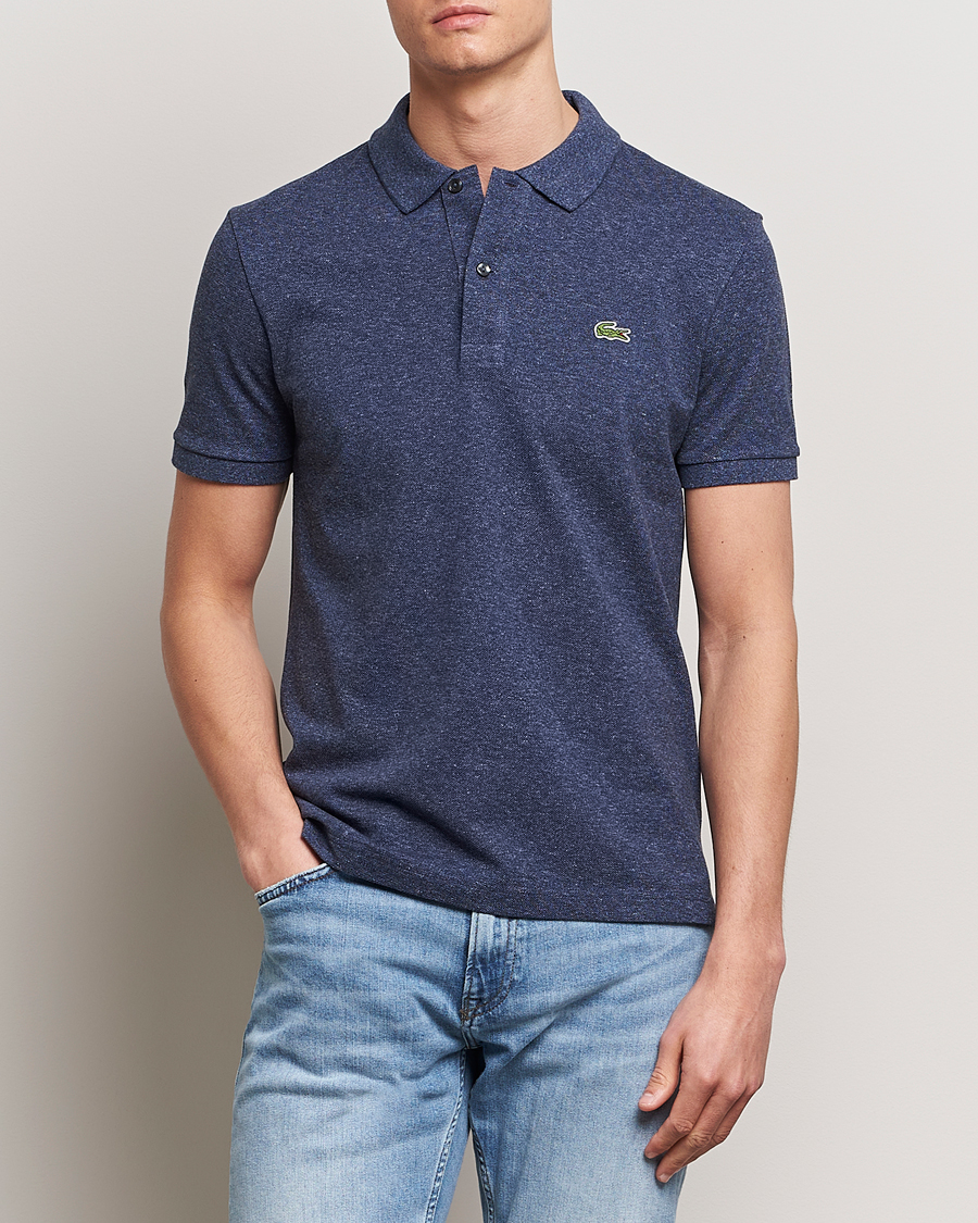 Heren |  | Lacoste | Slim Fit Polo Piké Heather Nebula