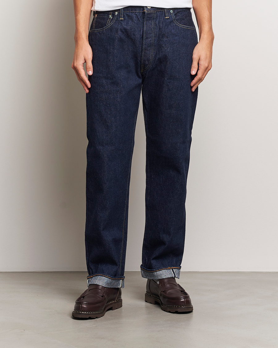 Heren | Japanese Department | orSlow | Straight Fit 105 Selvedge Jeans One Wash