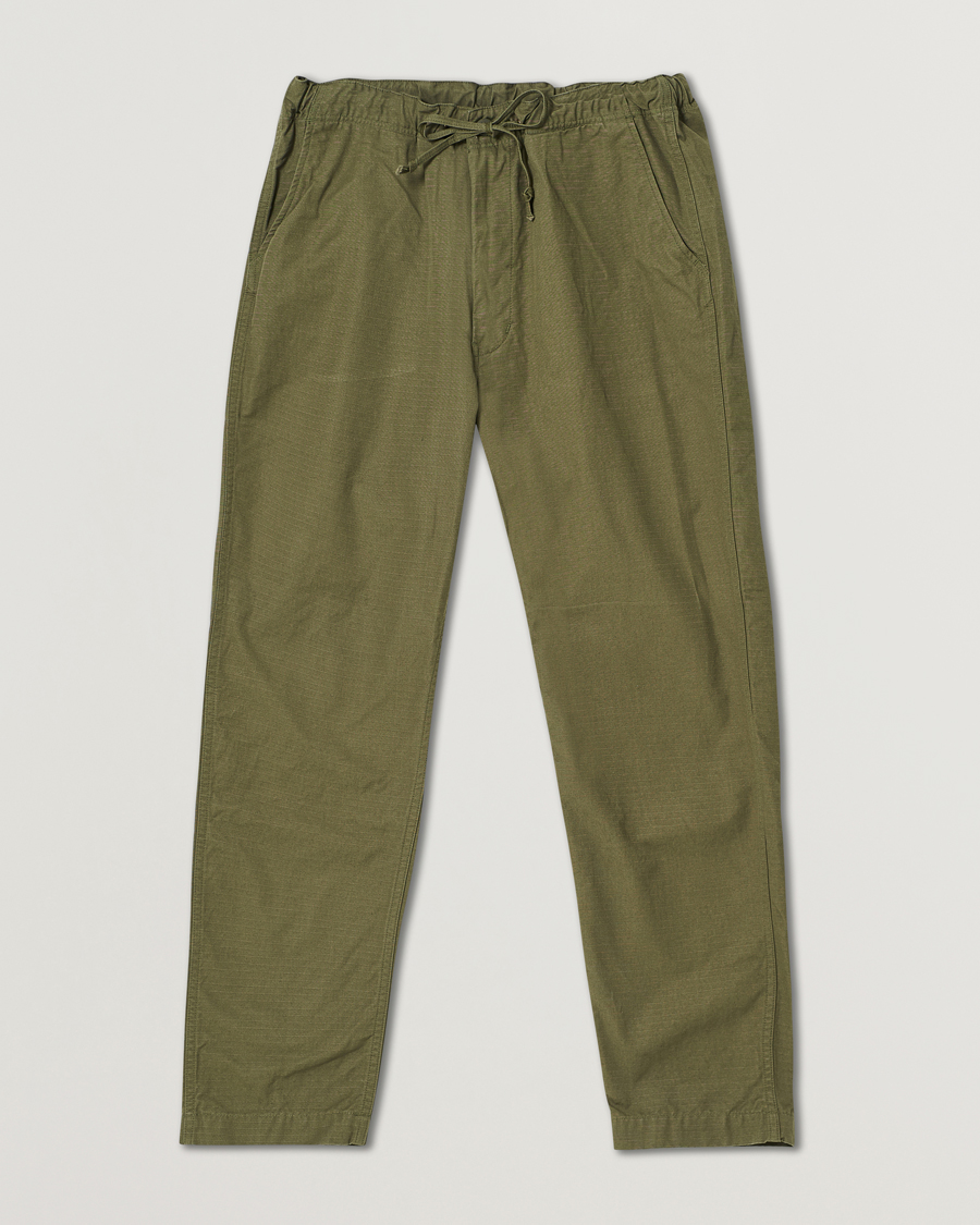 Heren | Broeken | orSlow | New Yorker Pants Army Green