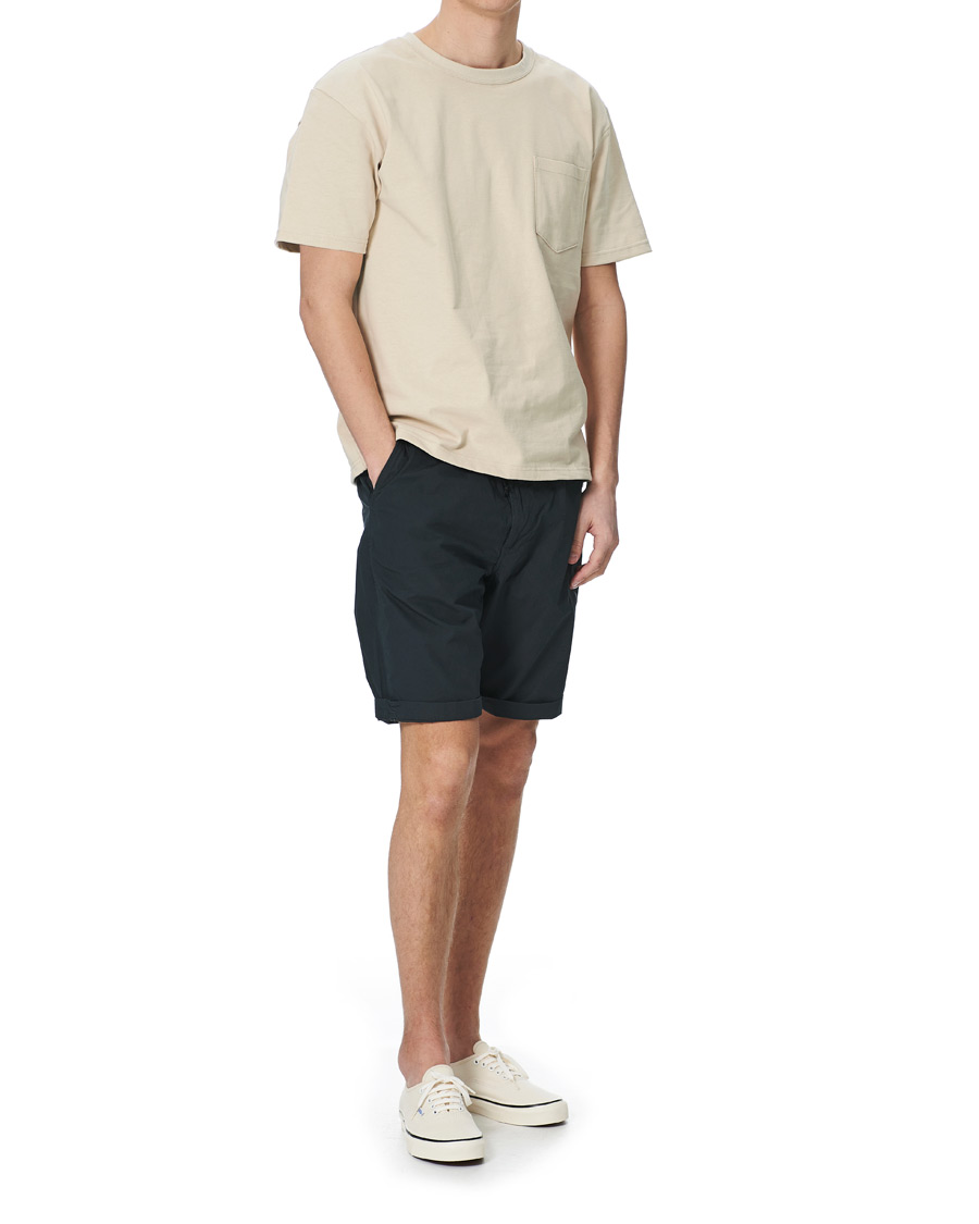Heren | T-shirts | orSlow | Military Pocket Tee Beige