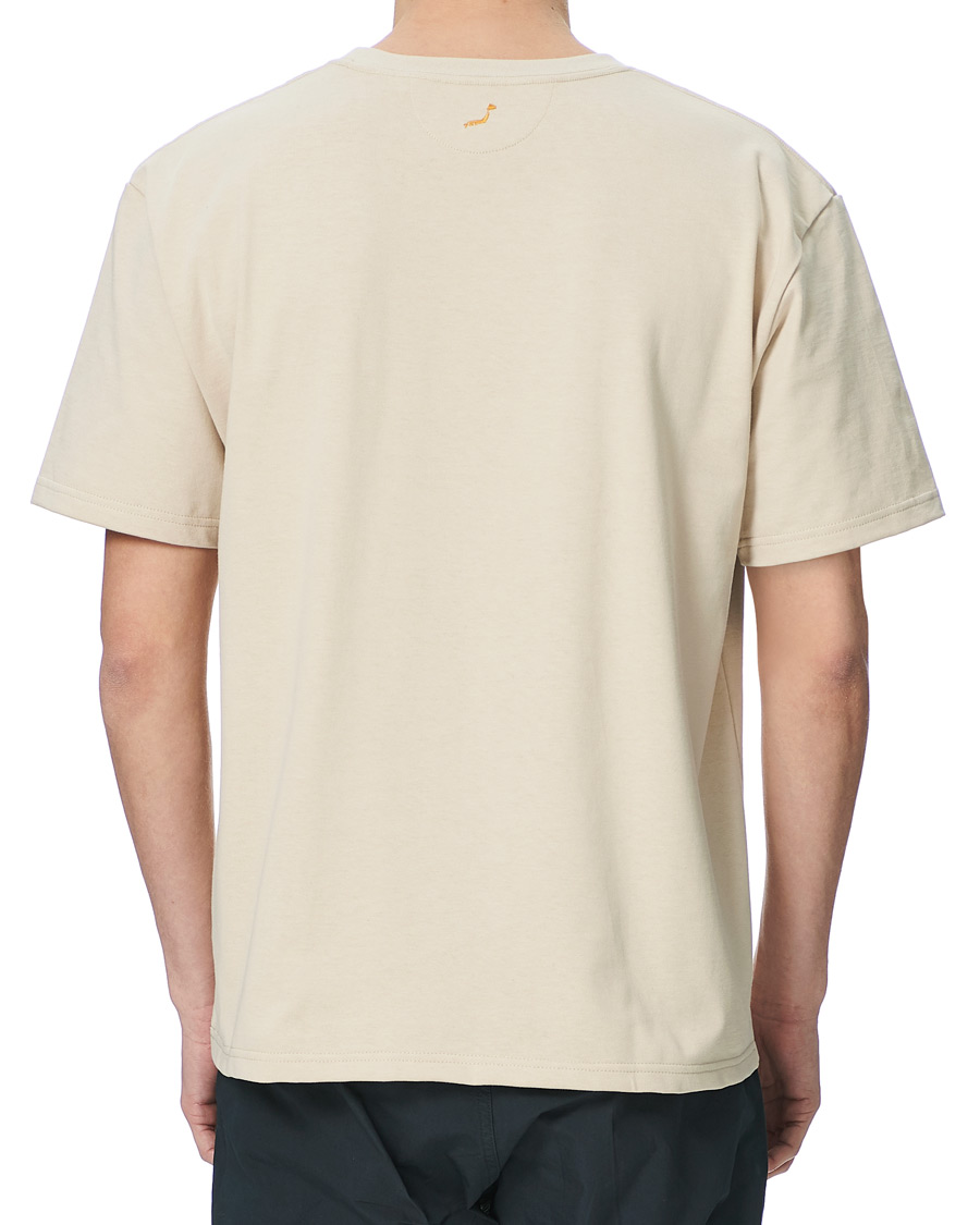 Heren | T-shirts | orSlow | Military Pocket Tee Beige