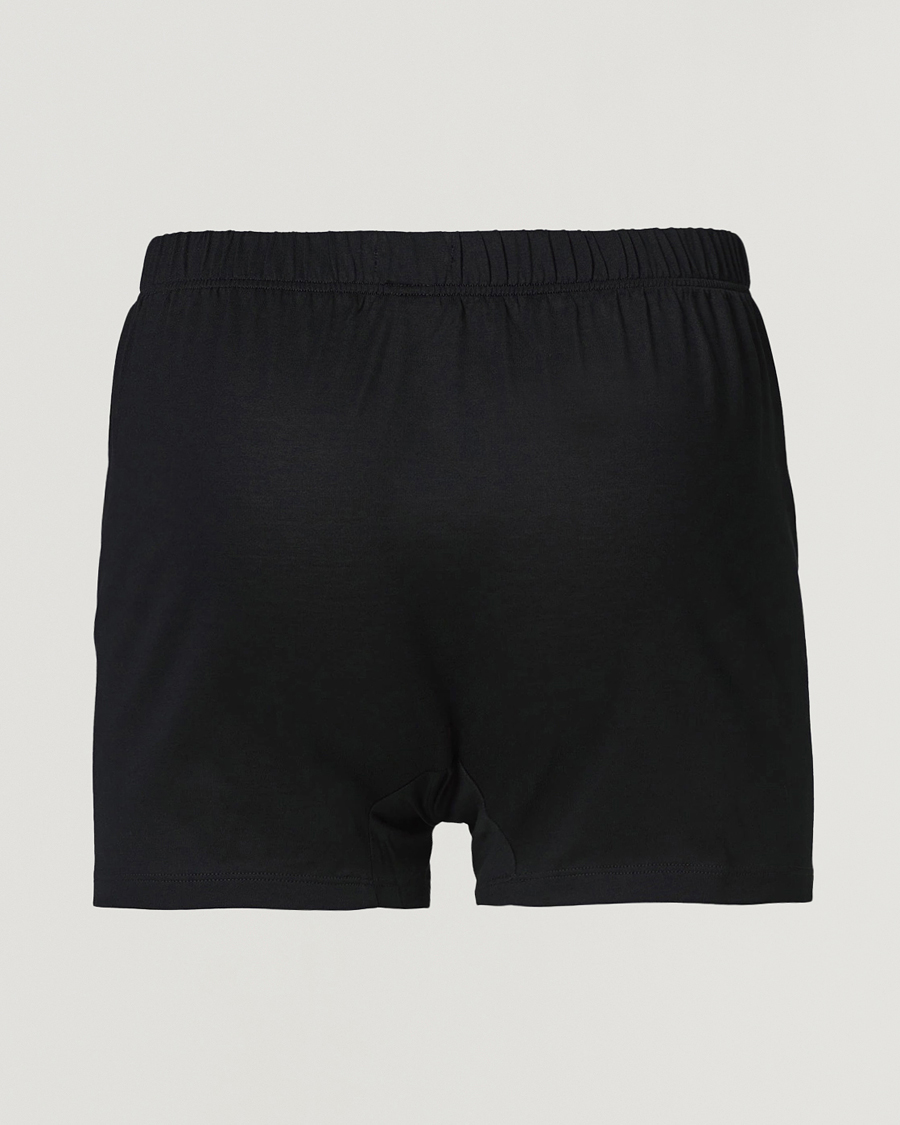 Men | Italian Department | Bresciani | Cotton Boxer Brief Black