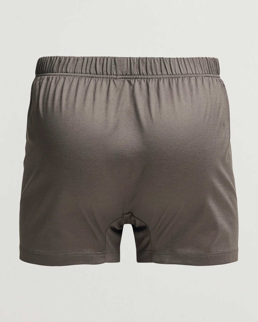 Heren | Ondergoed | Bresciani | Cotton Boxer Brief Grey