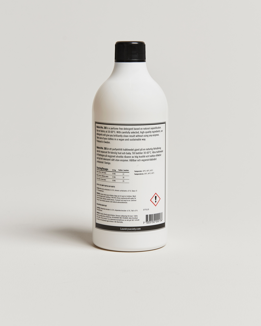 Heren | Care with Carl | Laundry Society | Natural Wash No. 200 750ml