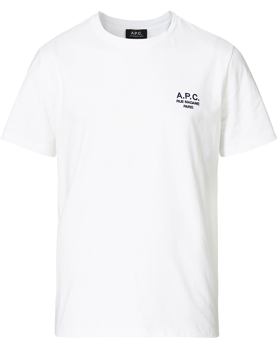 Heren | T-shirts | A.P.C. | Raymond Short Sleeve Tee White
