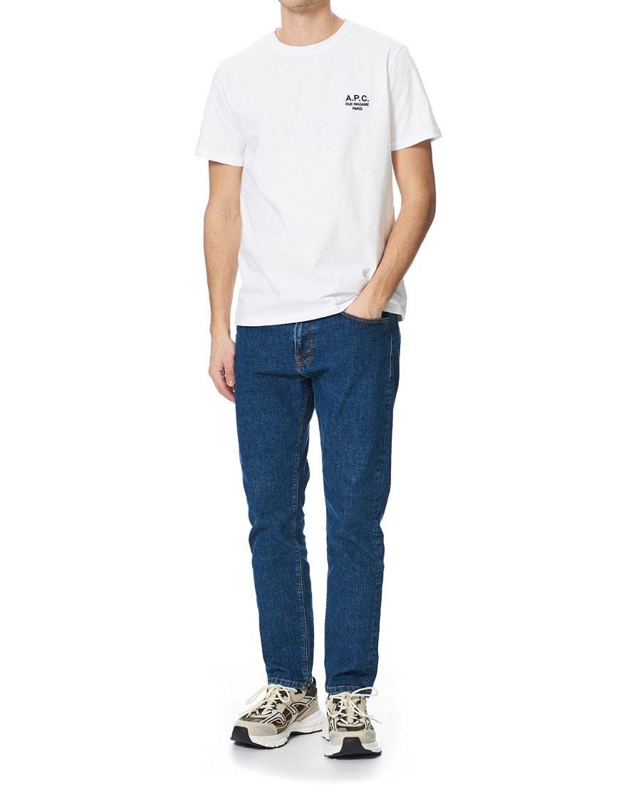 Heren | T-shirts | A.P.C. | Raymond Short Sleeve Tee White