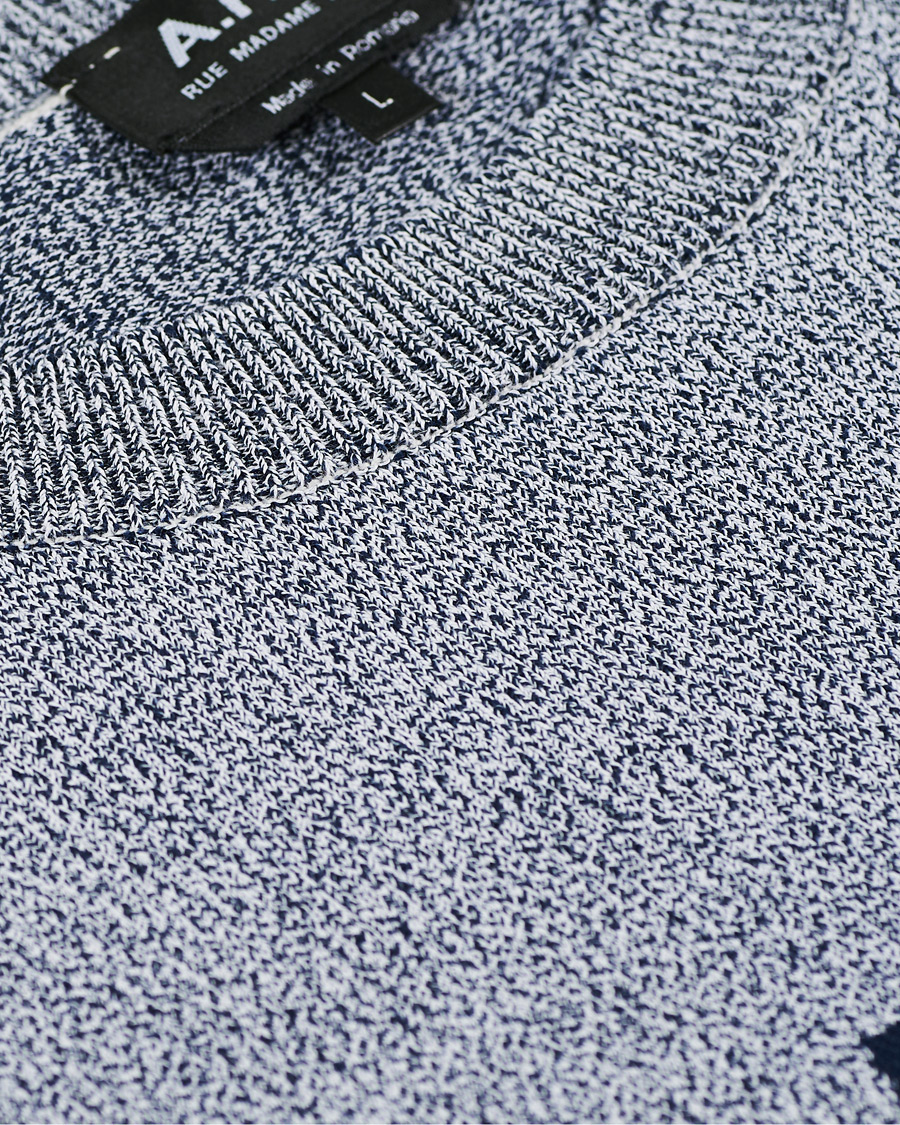 Heren | Truien | A.P.C. | 1987 Pullover Steel Blue
