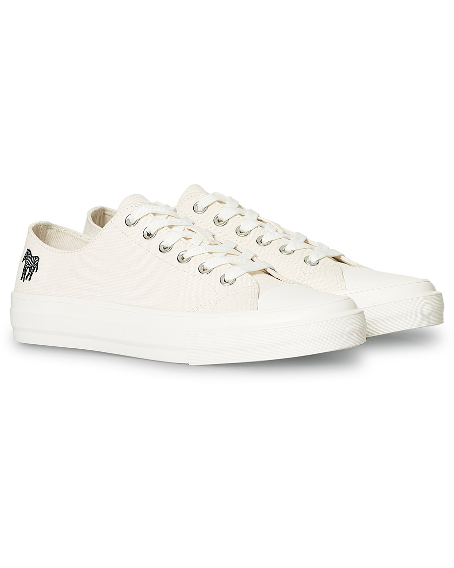Heren | PS Paul Smith Kinsey Canvas Sneakers White | PS Paul Smith | Kinsey Canvas Sneakers White