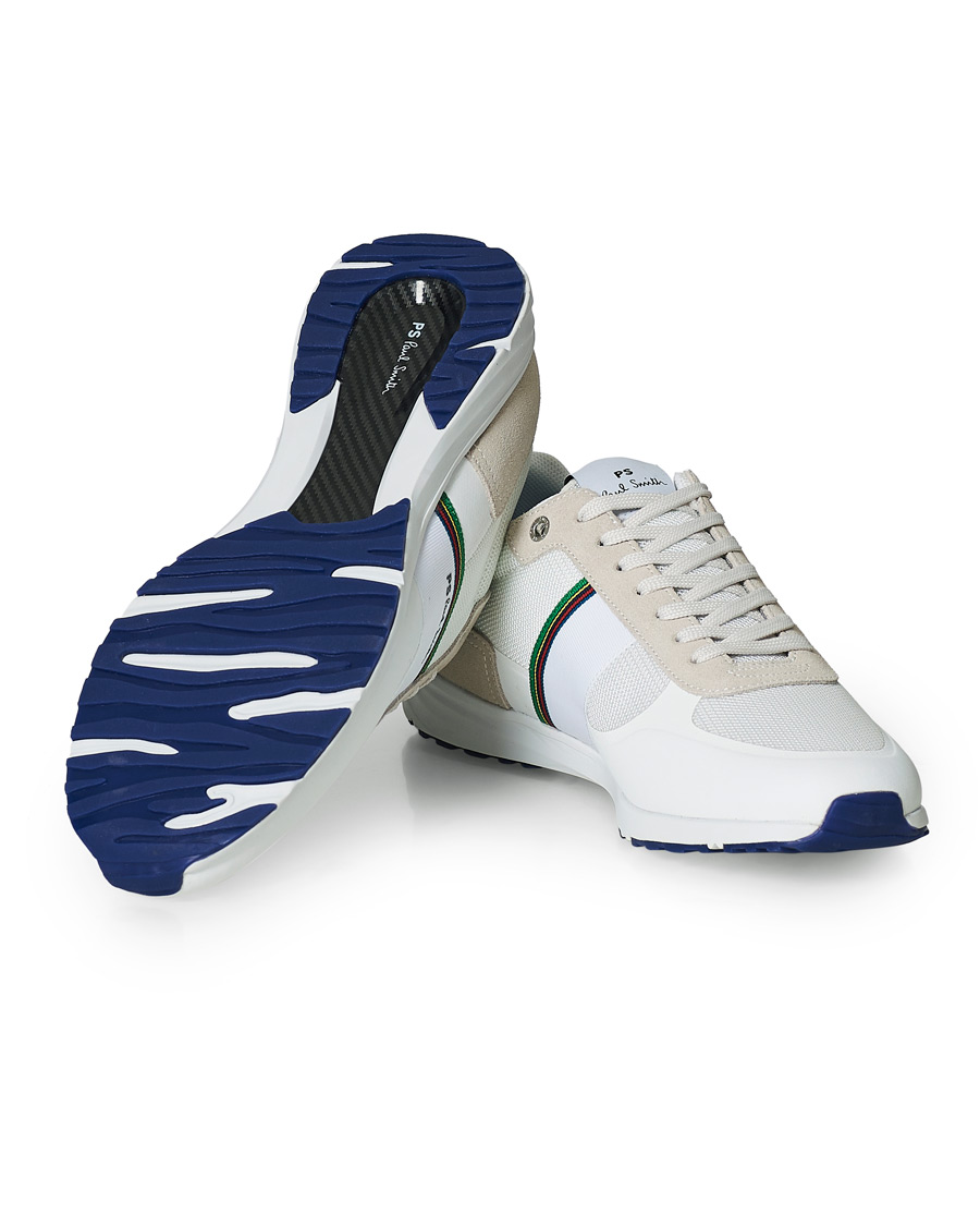 Heren | PS Paul Smith Huey Running Sneakers White | PS Paul Smith | Huey Running Sneakers White