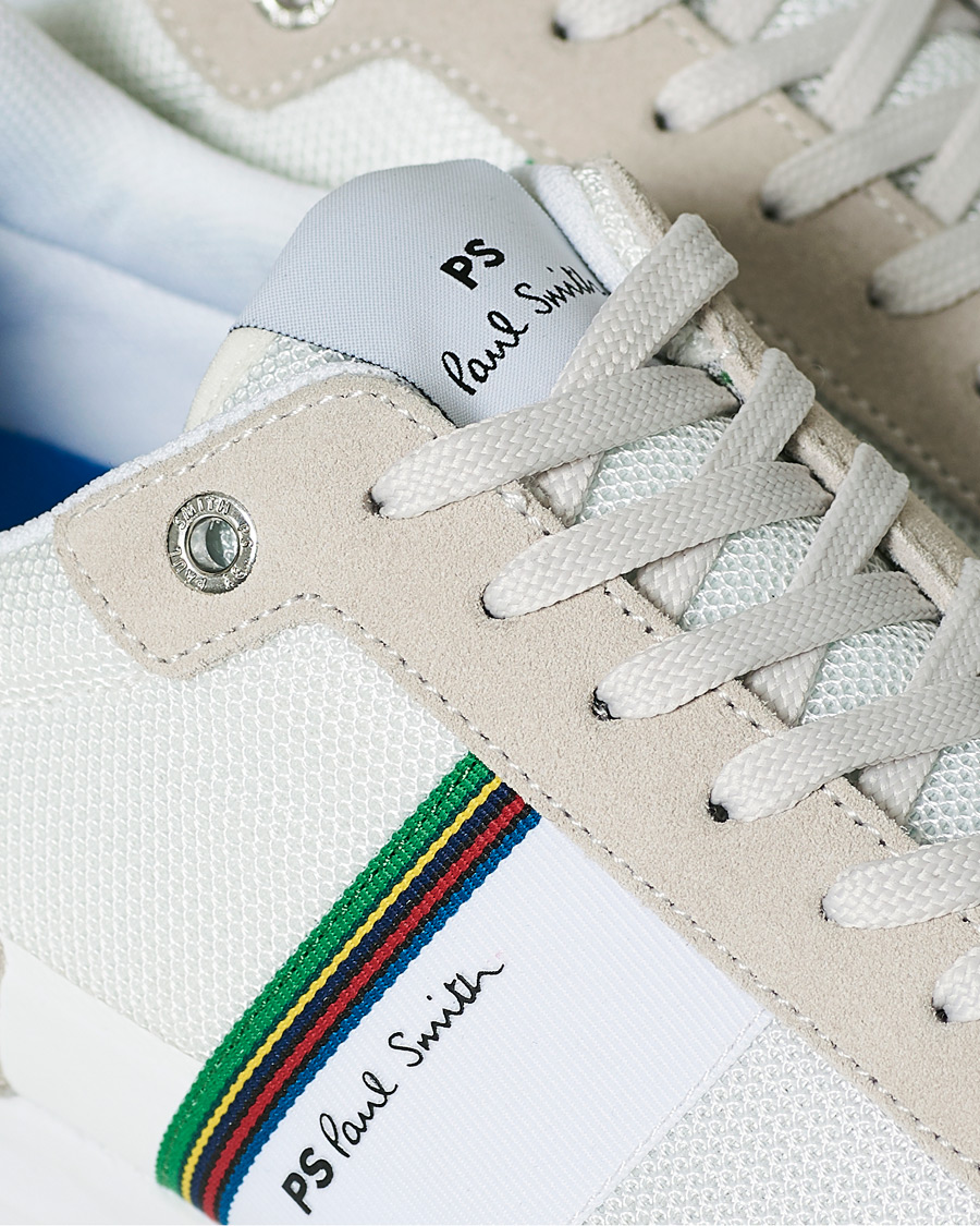 Heren | PS Paul Smith Huey Running Sneakers White | PS Paul Smith | Huey Running Sneakers White