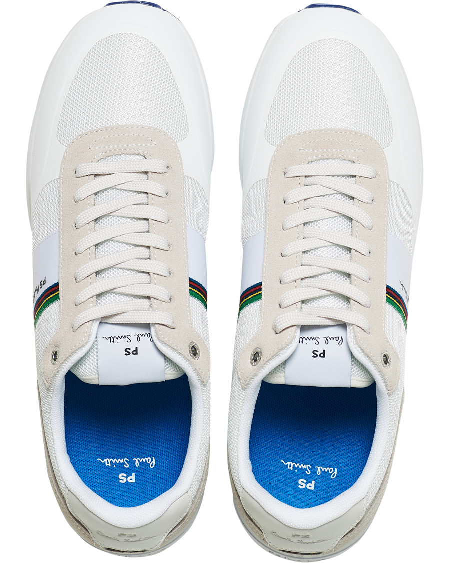 Heren | PS Paul Smith Huey Running Sneakers White | PS Paul Smith | Huey Running Sneakers White