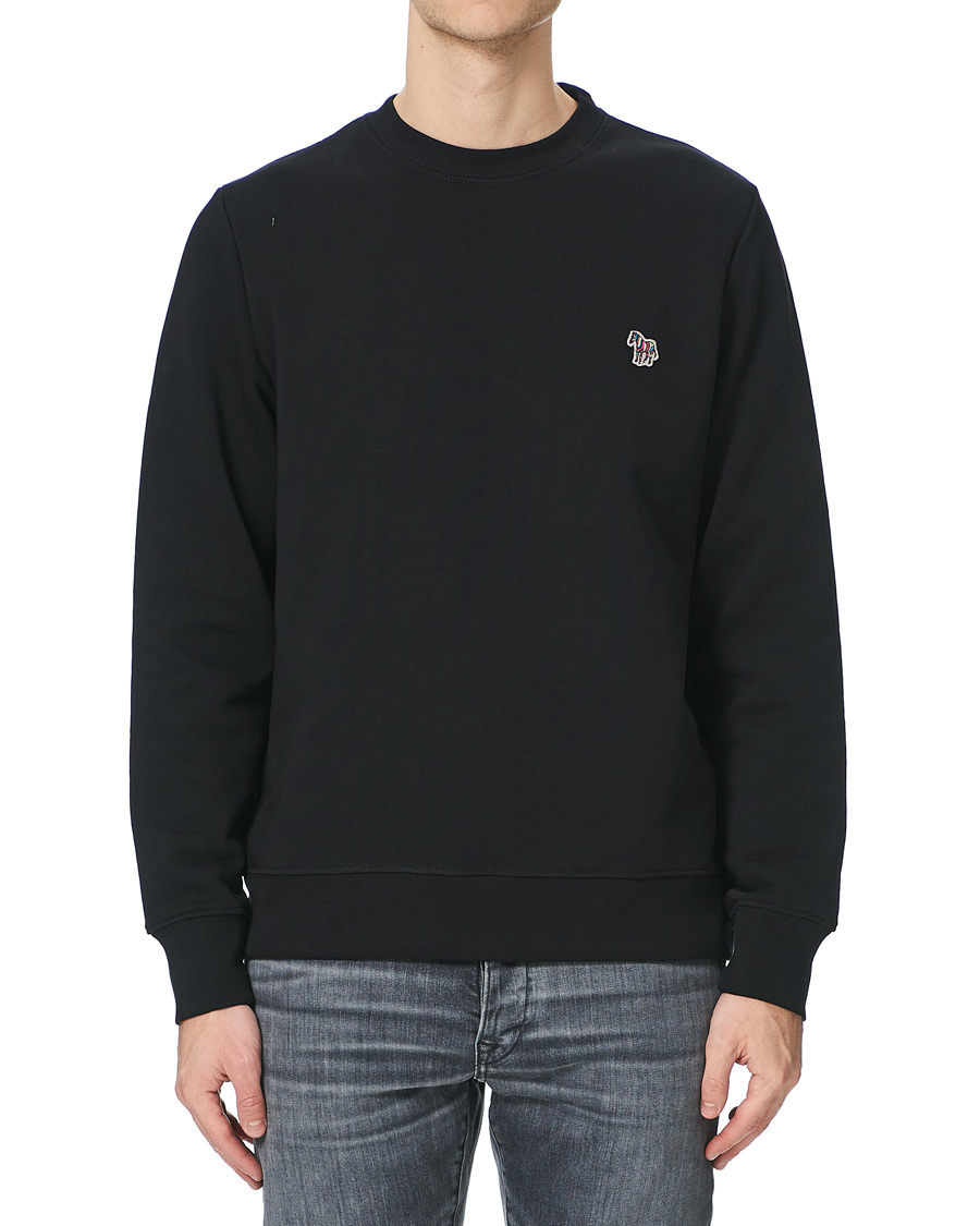 Heren | Truien | PS Paul Smith | Regular Fit Zebra Sweatshirt Black