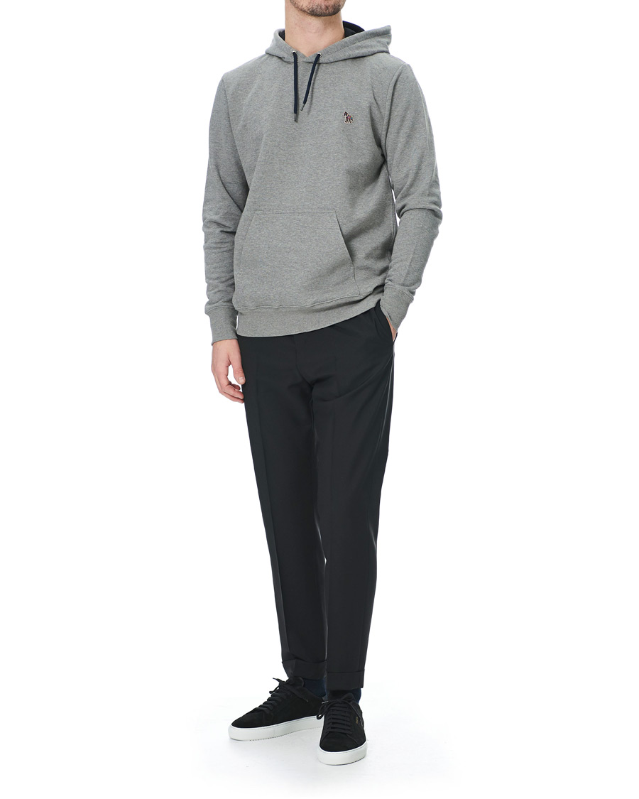 Heren | Truien | PS Paul Smith | Zebra Hoodie Grey Melange