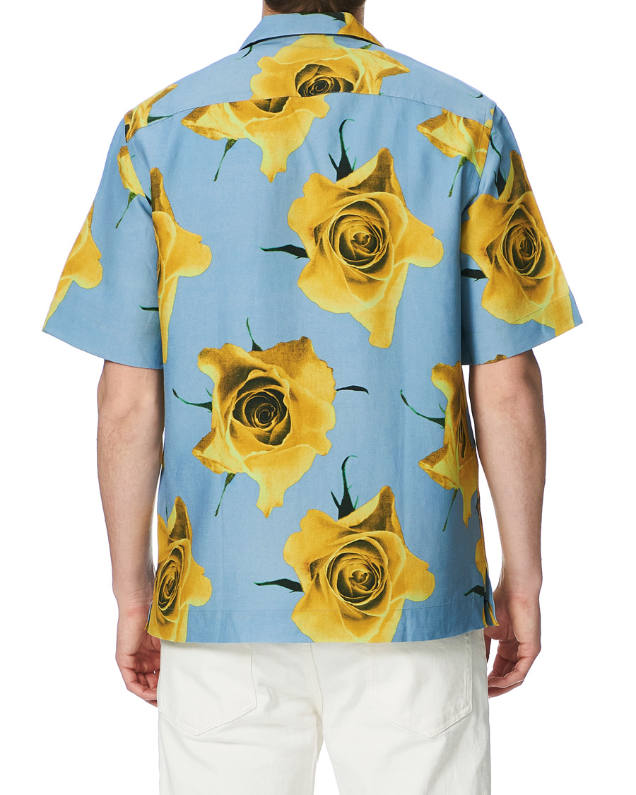 Heren | Overhemden | Paul Smith | Tailored Fit Flower Print Resort Shirt Green