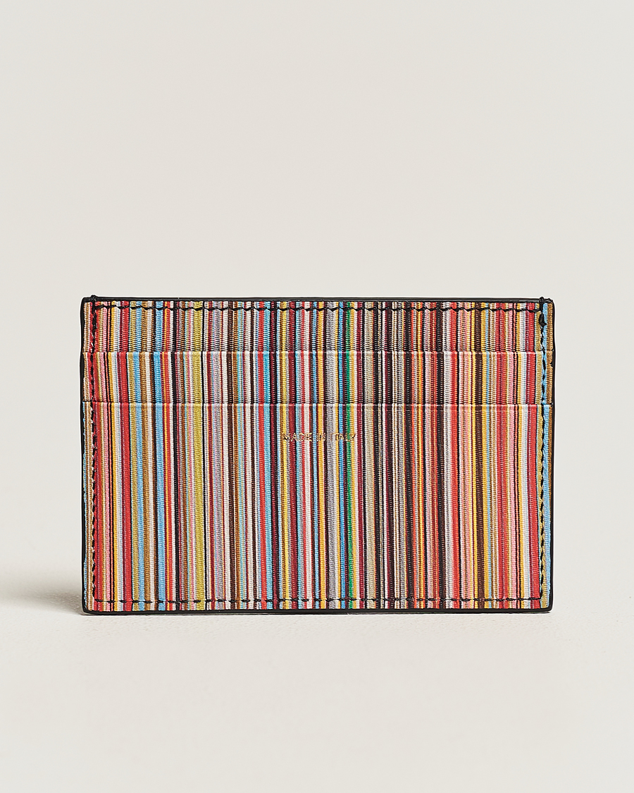 Heren | Paul Smith Signature Stripe Card Holder Multi | Paul Smith | Signature Stripe Card Holder Multi