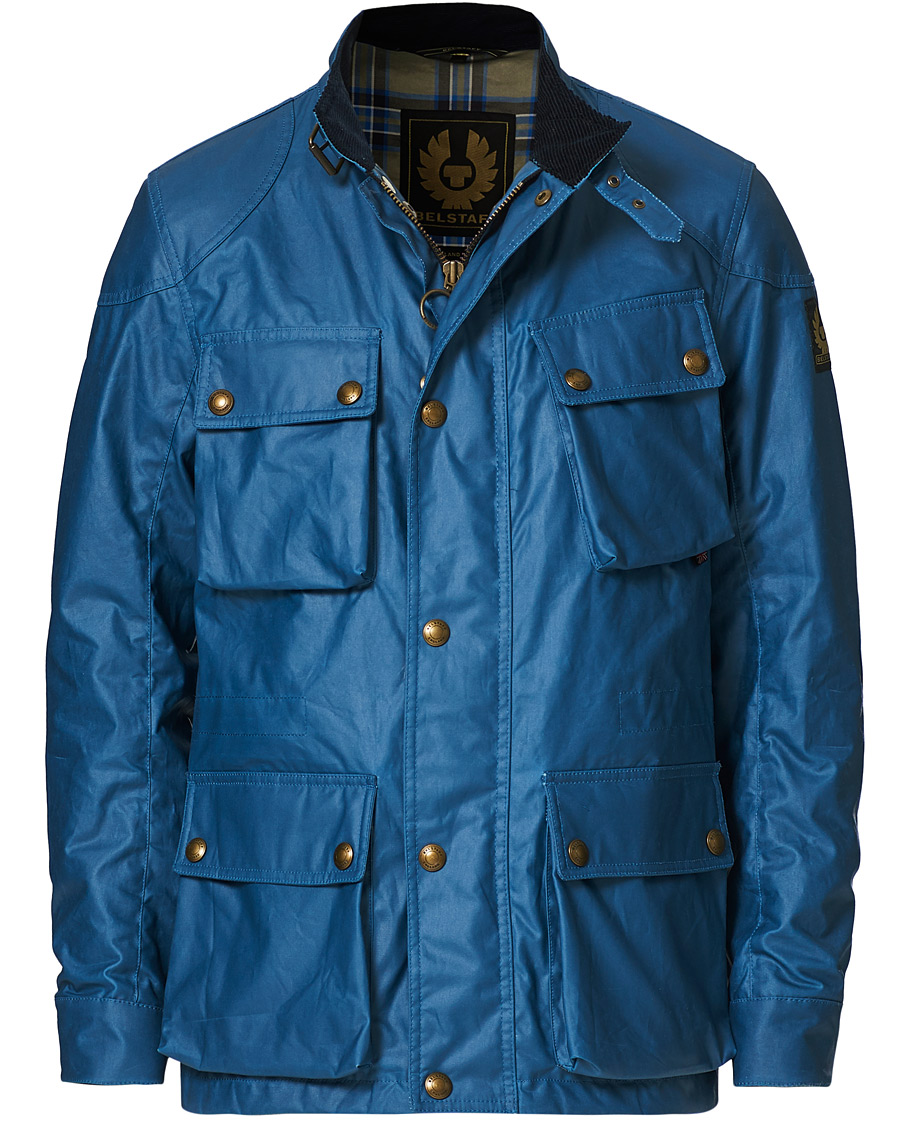 Heren | Jassen | Belstaff | Fieldmaster Waxed Jacket Airforce Blue