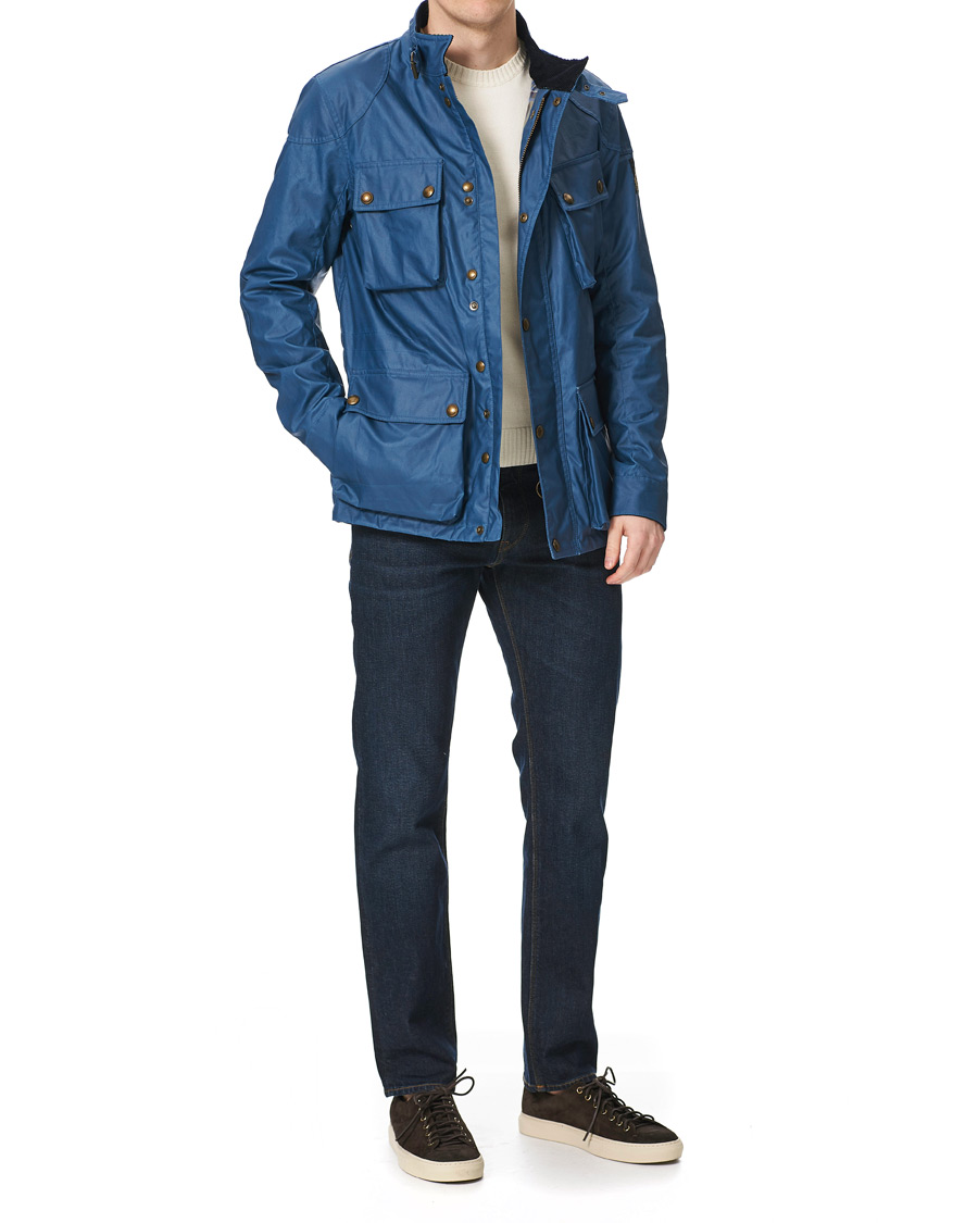 Heren | Jassen | Belstaff | Fieldmaster Waxed Jacket Airforce Blue