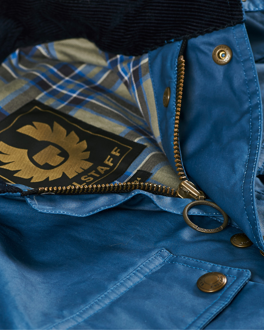 Heren | Jassen | Belstaff | Fieldmaster Waxed Jacket Airforce Blue