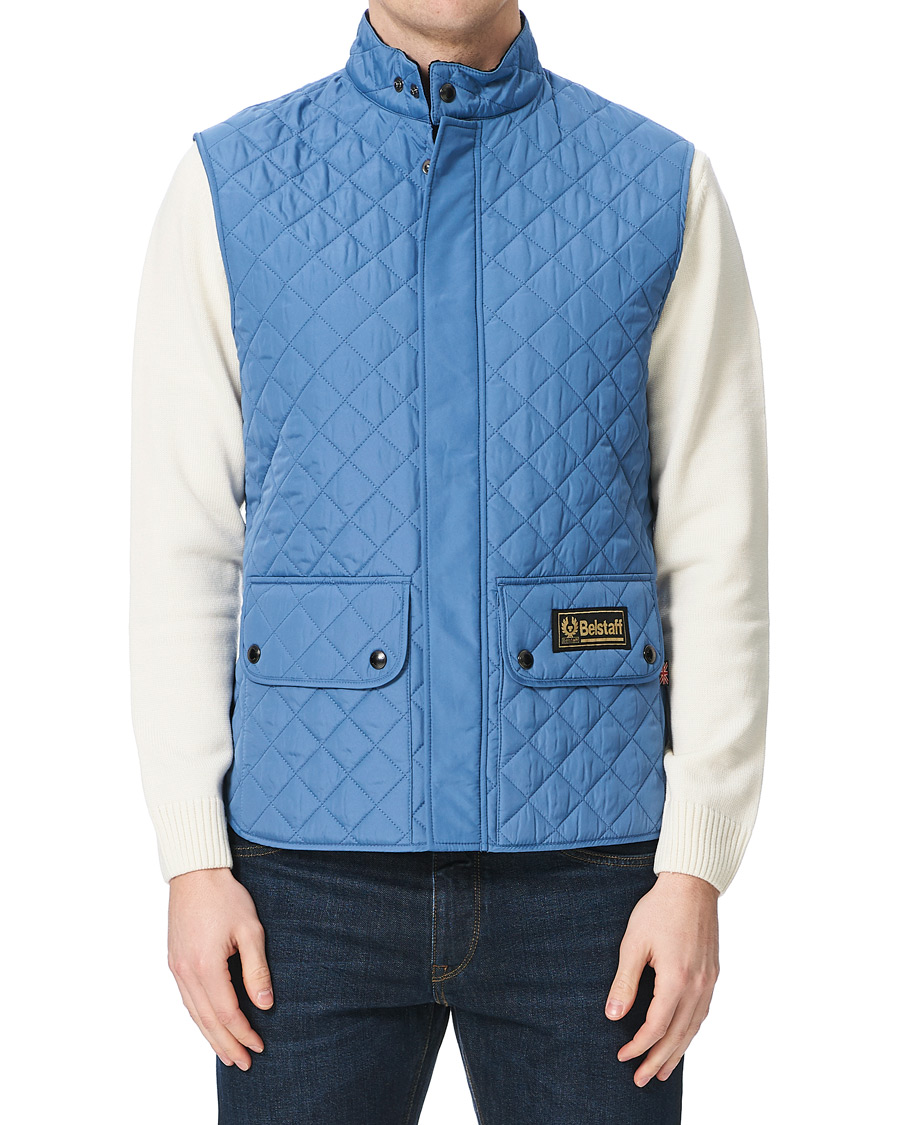 Heren | Jassen | Belstaff | Waistcoat Quilted Airforce Blue