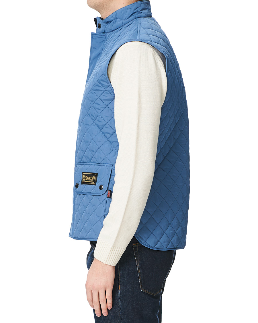Heren | Jassen | Belstaff | Waistcoat Quilted Airforce Blue