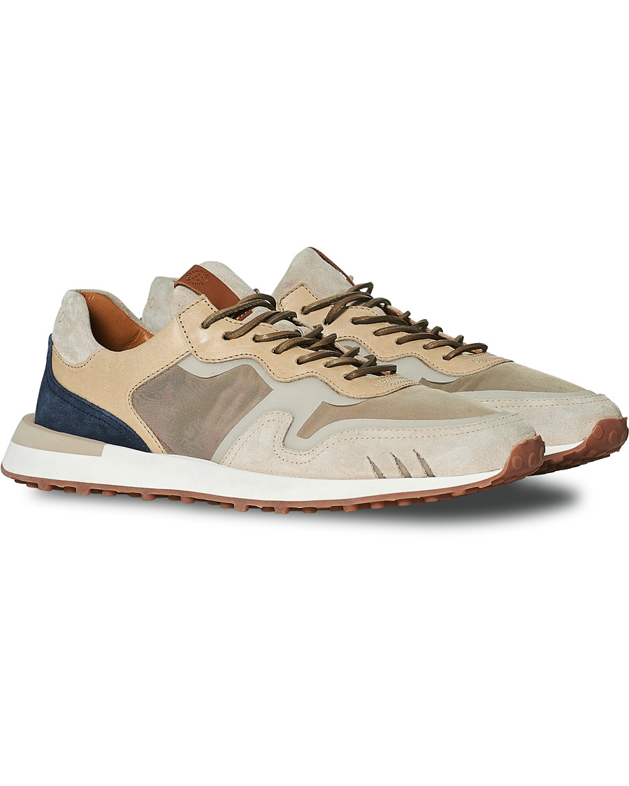 Heren | Buttero Futura Running Sneaker Beige Multi | Buttero | Futura Running Sneaker Beige Multi