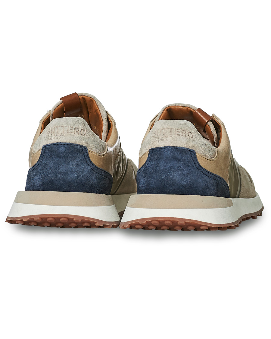 Heren | Buttero Futura Running Sneaker Beige Multi | Buttero | Futura Running Sneaker Beige Multi