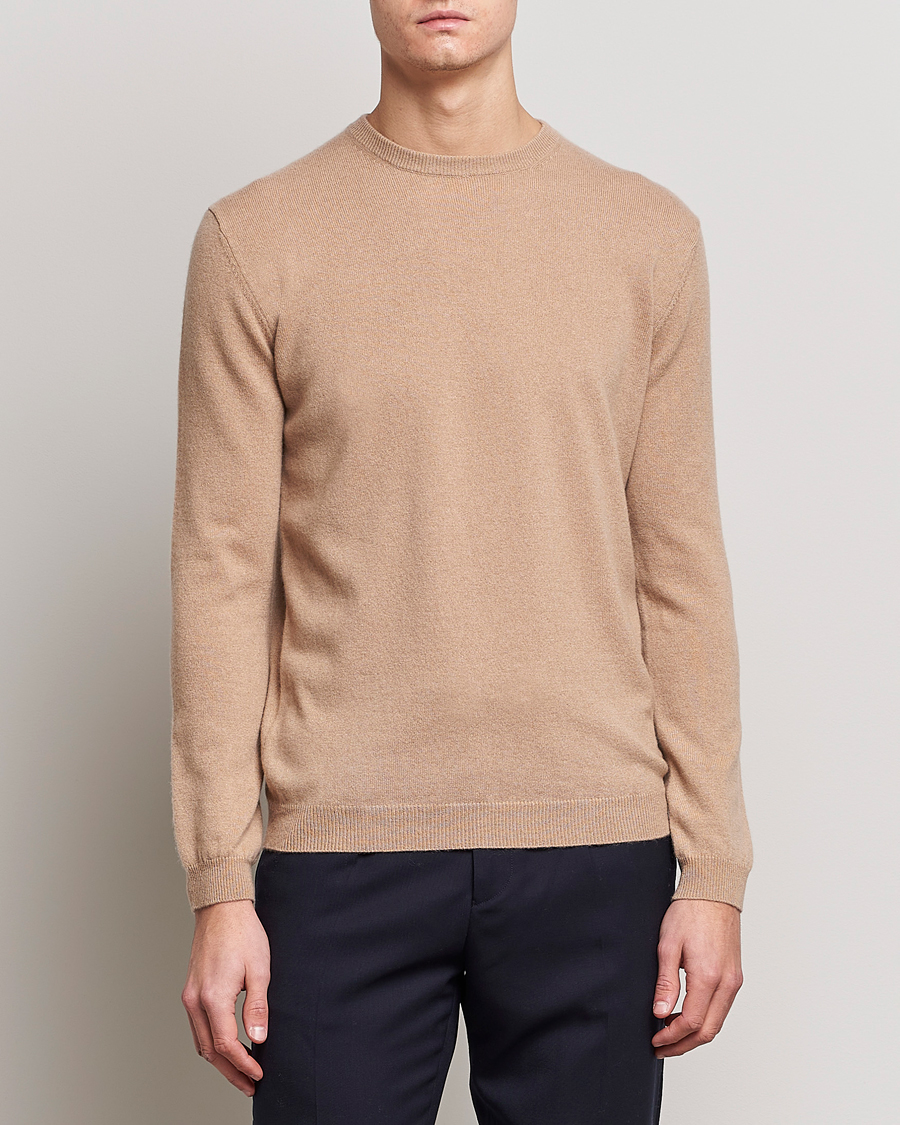 Heren | People's Republic of Cashmere | People's Republic of Cashmere | Cashmere Roundneck Camel