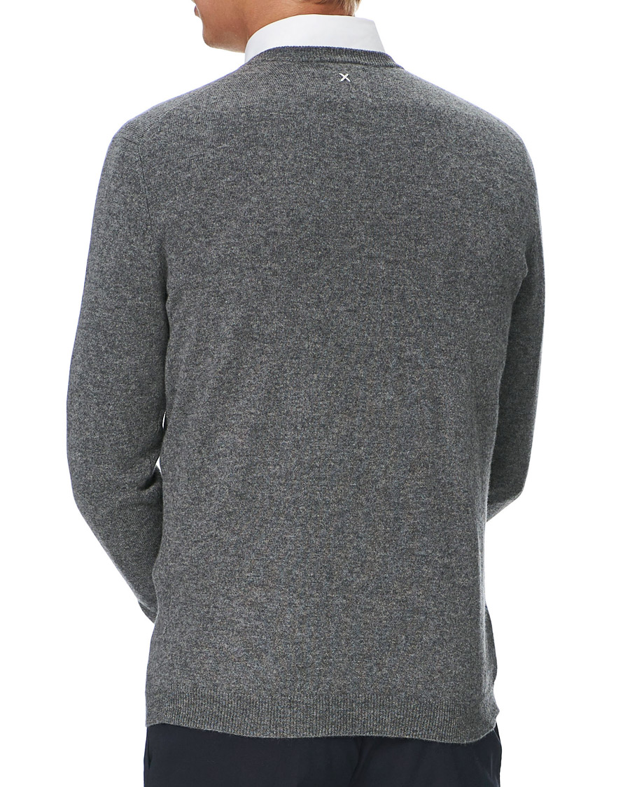 Heren | Truien | People's Republic of Cashmere | Cashmere Roundneck Heather Grey