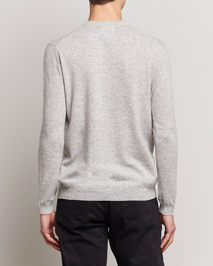Heren | Truien | People's Republic of Cashmere | Cashmere Roundneck Ash Grey