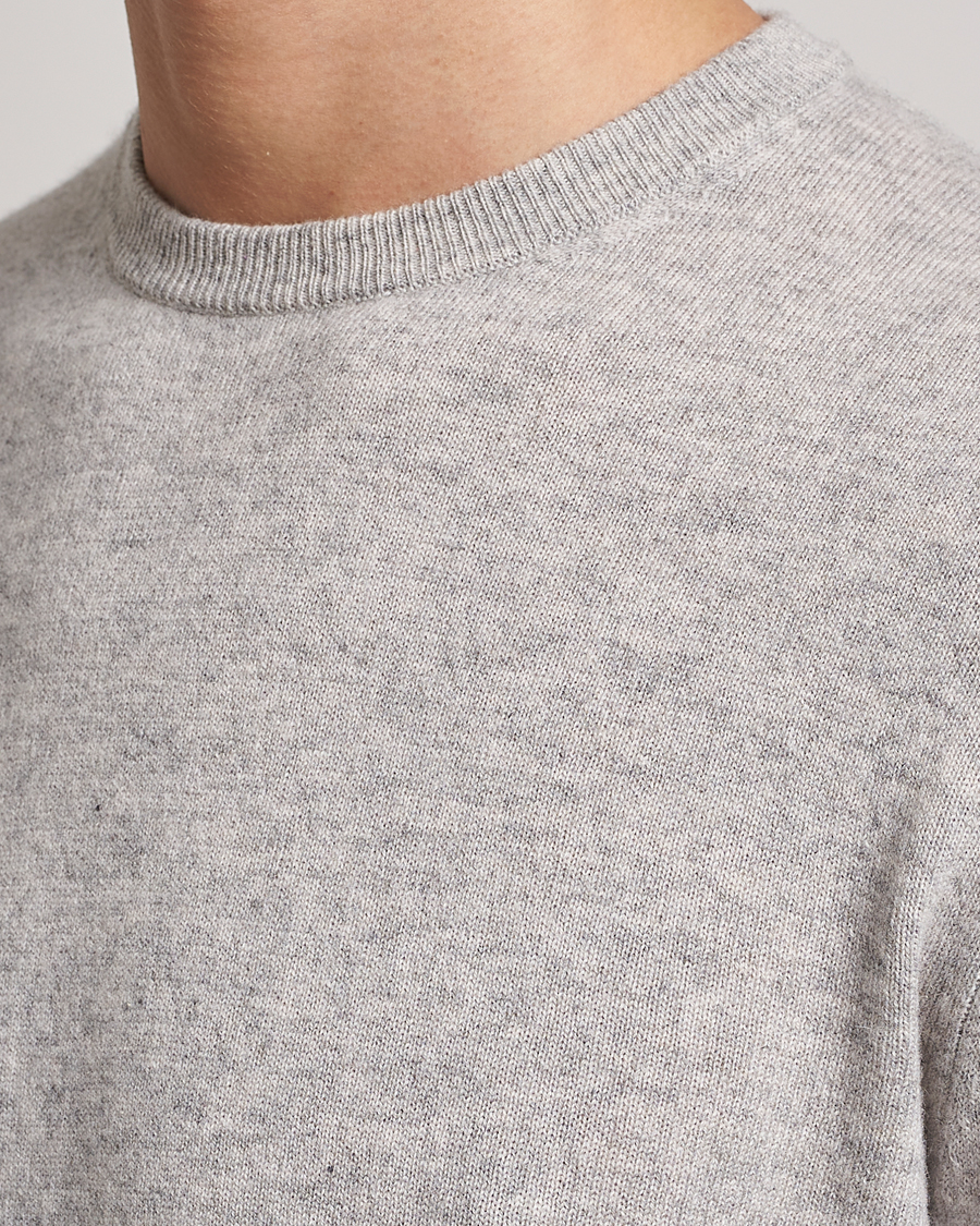 Heren | Truien | People's Republic of Cashmere | Cashmere Roundneck Ash Grey