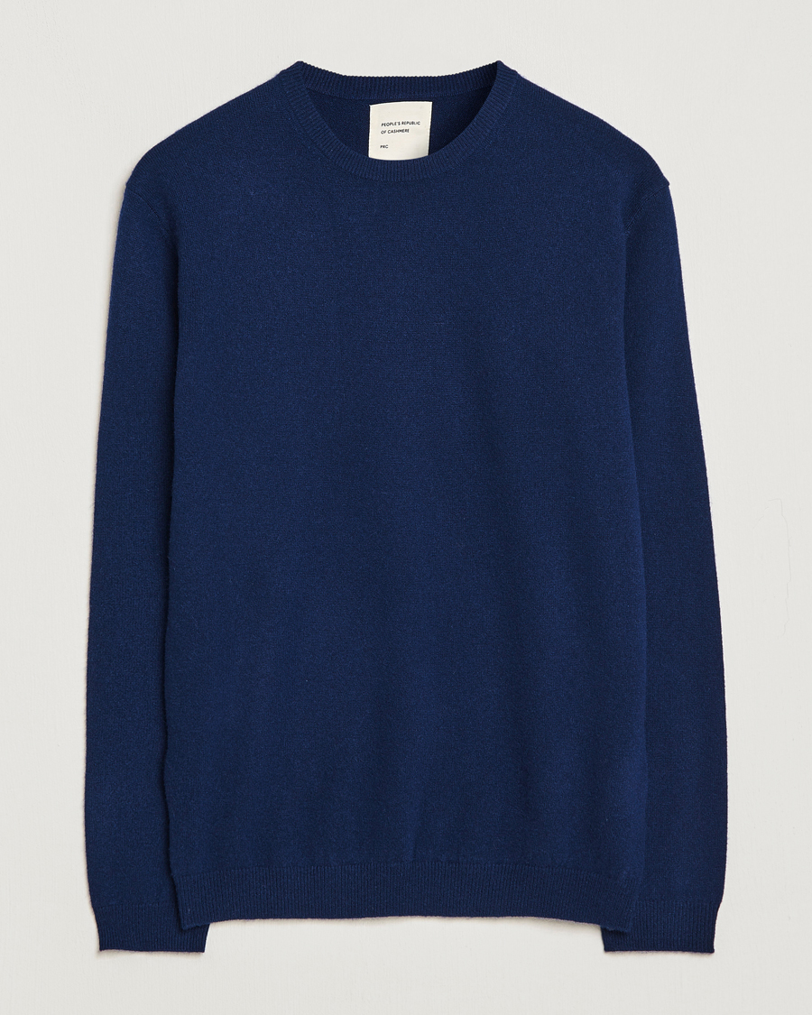 Heren | People's Republic of Cashmere | People's Republic of Cashmere | Cashmere Roundneck Navy