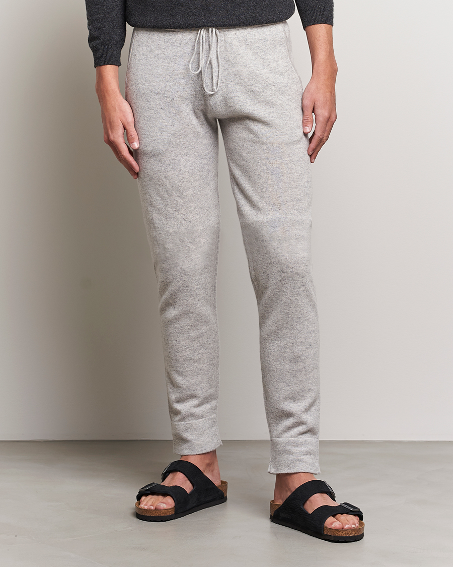 Heren | People's Republic of Cashmere | People's Republic of Cashmere | Cashmere Sweatpants Ash Grey