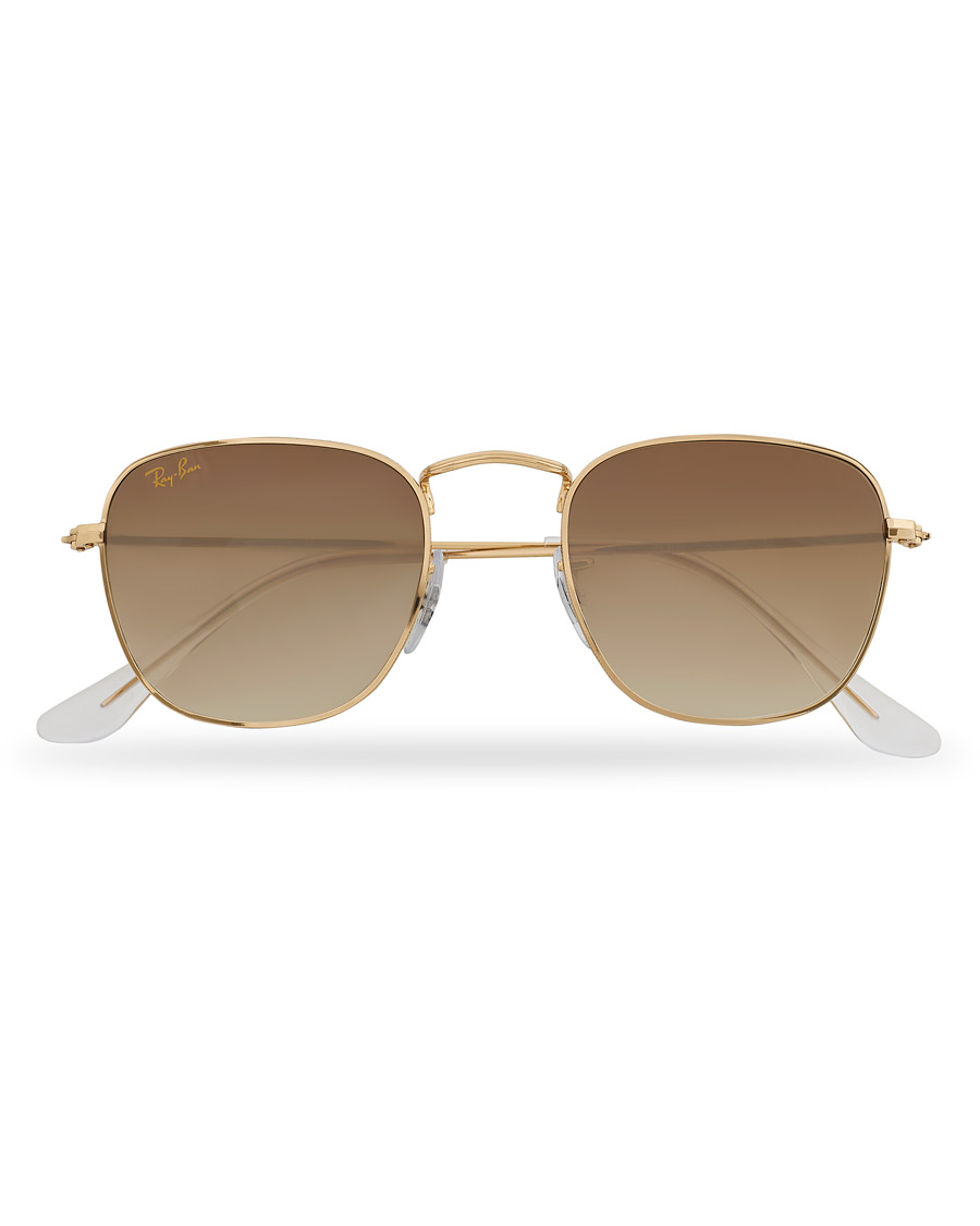 Heren | Ray-Ban RB3857 Frank Sunglasses Gold/Gradient Brown | Ray-Ban | RB3857 Frank Sunglasses Gold/Gradient Brown