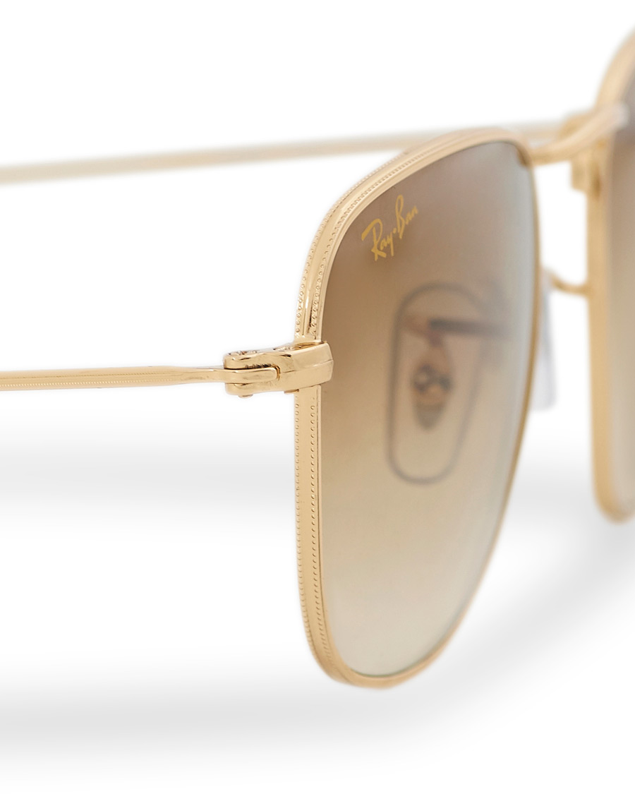 Heren | Ray-Ban RB3857 Frank Sunglasses Gold/Gradient Brown | Ray-Ban | RB3857 Frank Sunglasses Gold/Gradient Brown