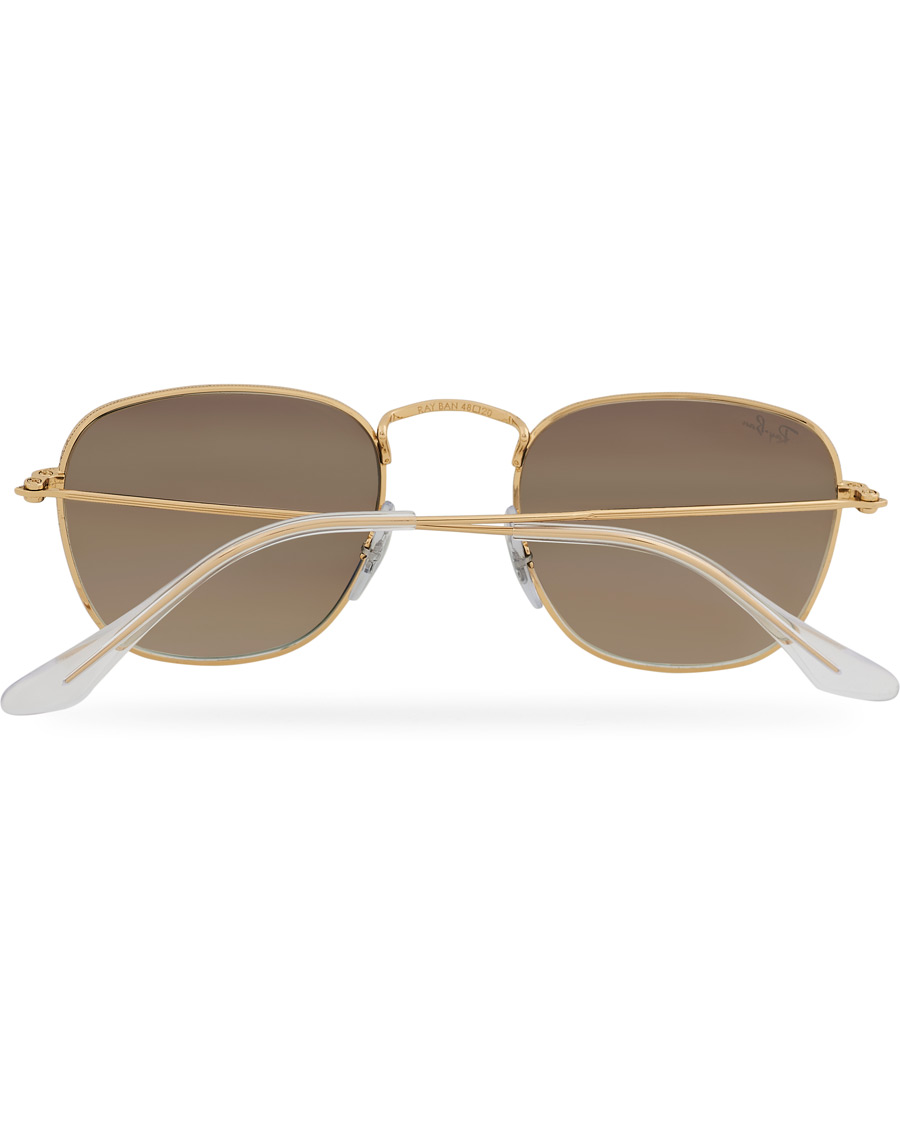 Heren | Ray-Ban RB3857 Frank Sunglasses Gold/Gradient Brown | Ray-Ban | RB3857 Frank Sunglasses Gold/Gradient Brown