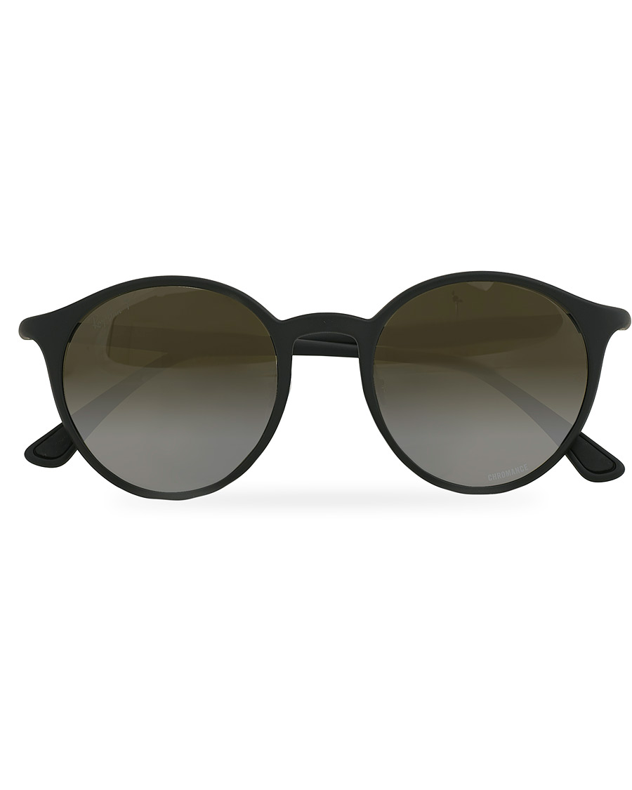 Heren | Ray-Ban RB4336CH Round Sunglasses Matte Black | Ray-Ban | RB4336CH Round Sunglasses Matte Black