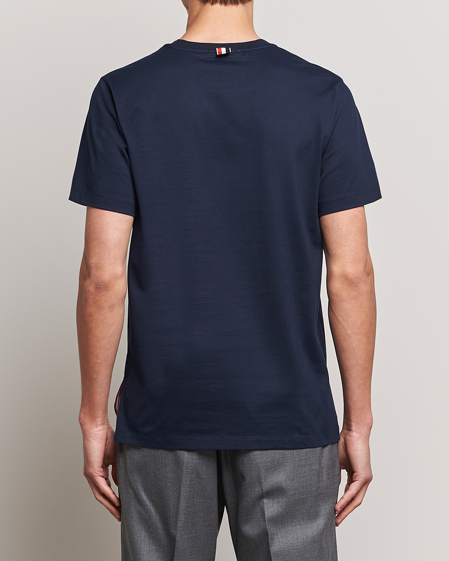 Heren | T-shirts | Thom Browne | Relaxed Fit T-Shirt Navy